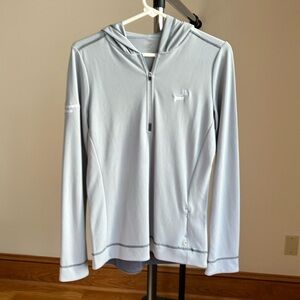Alo light Gray Hooded Pullover
